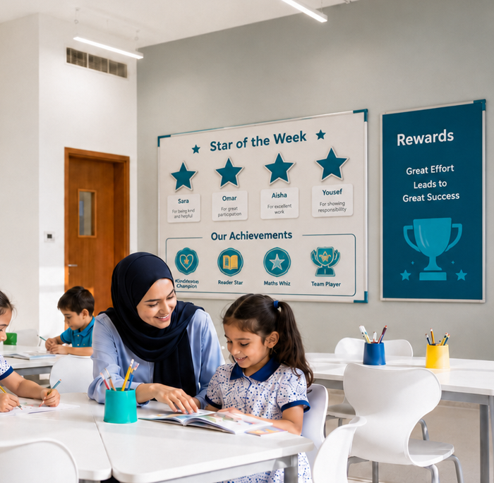 Students in classroom